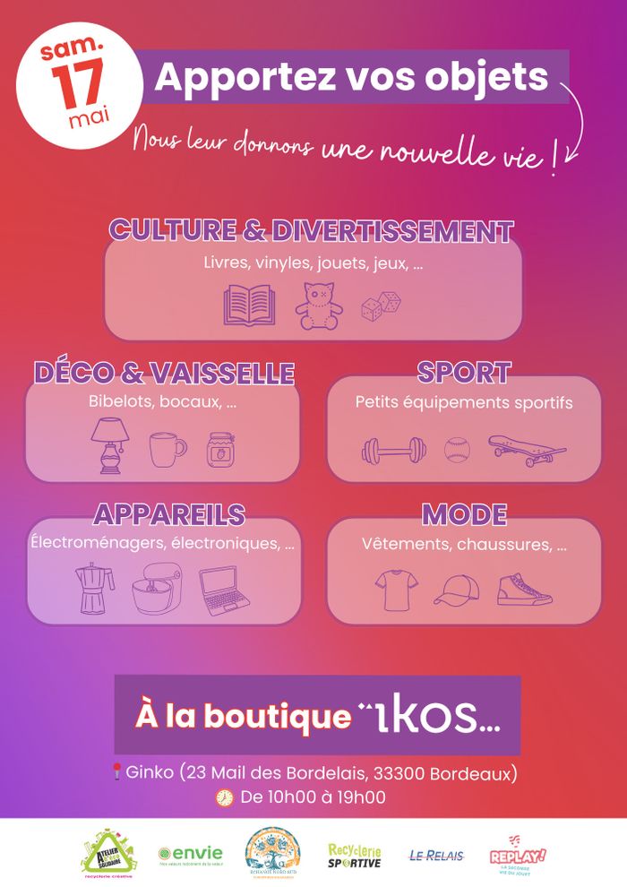 Journée spéciale : apport volontaire