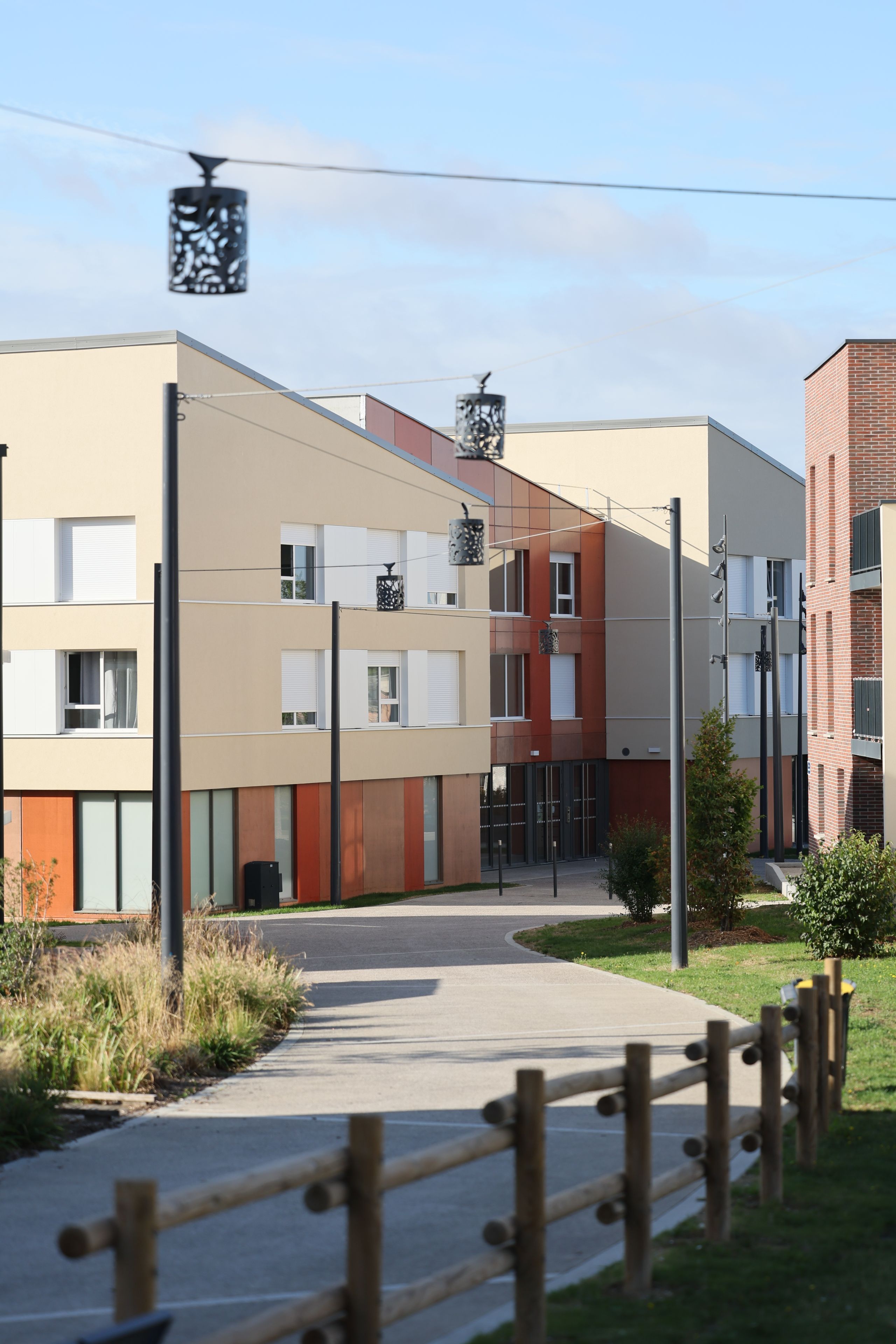 Visite de l'écoquartier du maréchal Juin
