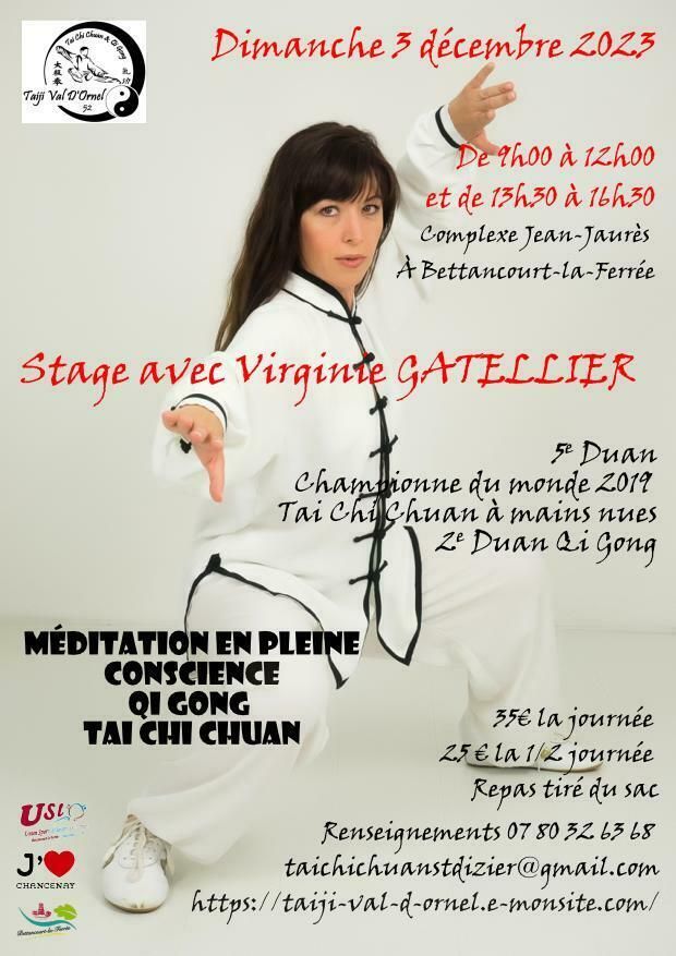 Stage Tai Chi Chuan & Qi Gong & Méditation