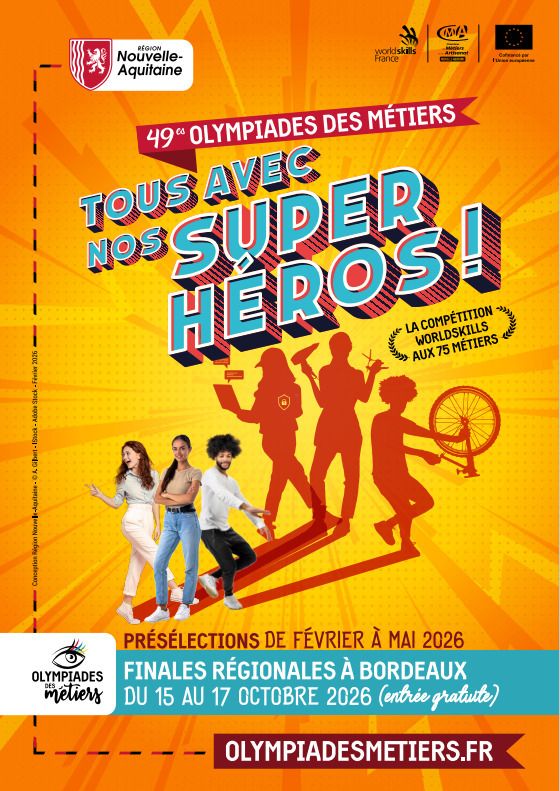 49e Olympiades des métiers - Finales régionales à Bordeaux