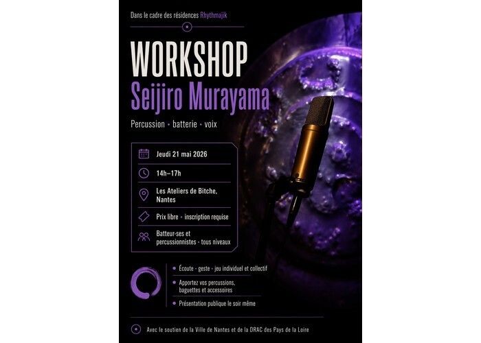 Workshop : Écouter, jouer, improviser autrement