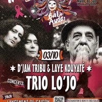 Concerts de TRIO LO’JO + D’jam Tribu & Laye Kouyaté  – Lancement de saison