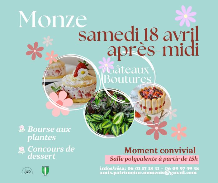 Après-midi Gâteaux & Boutures