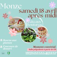 Après-midi Gâteaux & Boutures