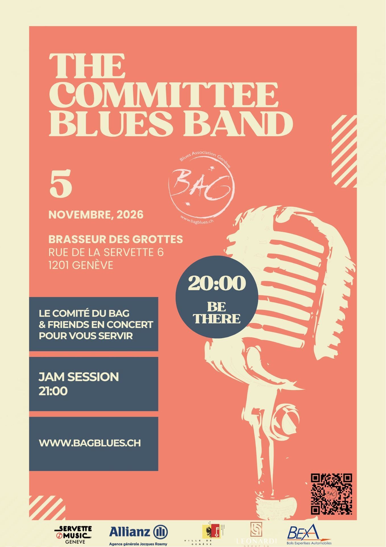 Jam session du BAG - Committee blues band en ouverture