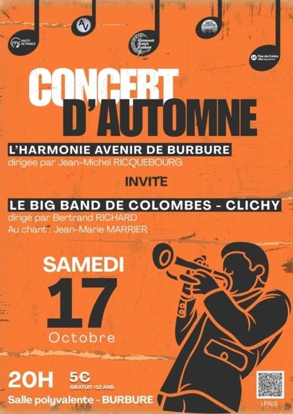Autumn Concert in Burbure, with the Big Band de Colombes Clichy