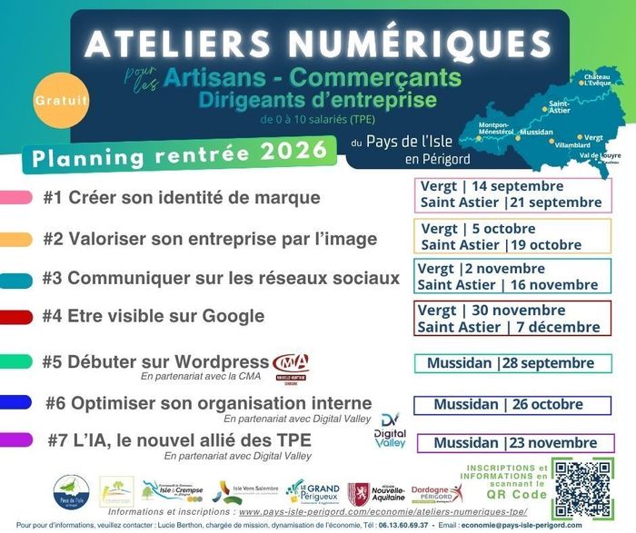 Atelier numérique : Valoriser son entreprise par l'image