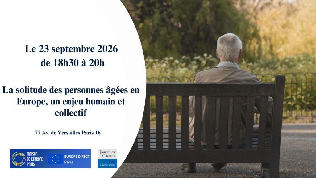 Loneliness among the elderly in Europe: a human and collective challenge - Maison de l'Europe de Paris