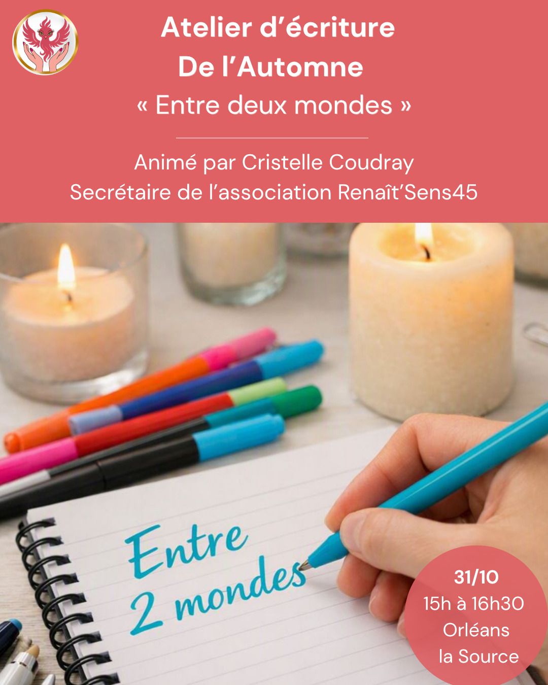 Atelier d'écriture de l'automne "Entre deux mondes"