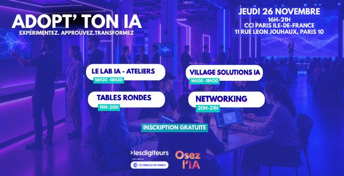 ADOPT'TON IA - Expérimentez l’IA pour votre entreprise