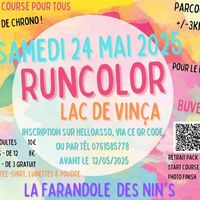 Runcolor à Vinça - Course colorée pour s'amuser !