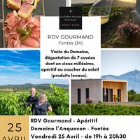 Rdv gourmand au coucher du Soleil - Domaine Anqueven