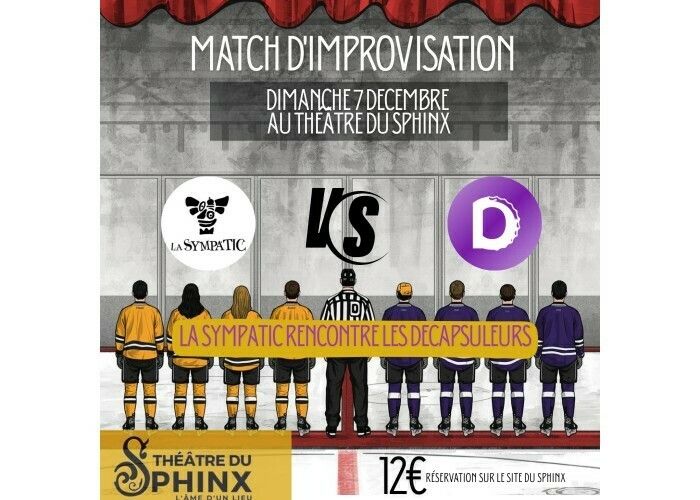 La Sympa’TIC rencontre les Décapsuleurs - Match d'impro