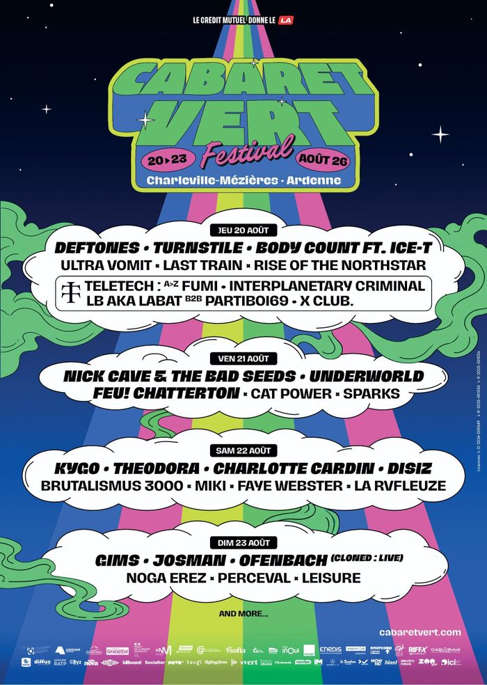 Affiche — Cabaret vert 2026