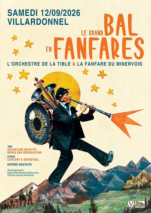Affiche — Le grand bal en Fanfares