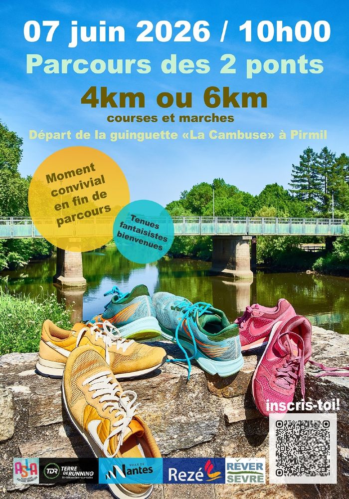 Parcours des Deux Ponts 2026 - Marche et course à pied