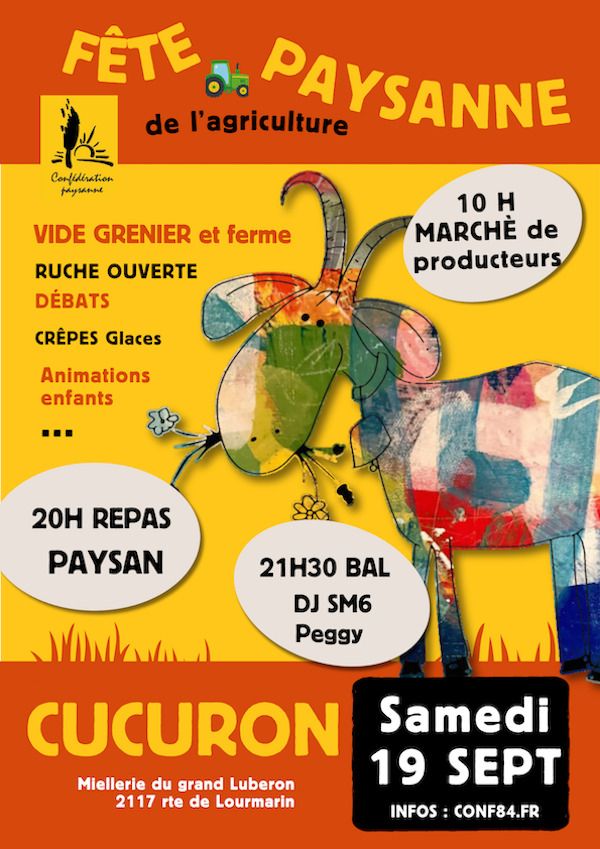 Fête de l'agriculture paysanne 2026