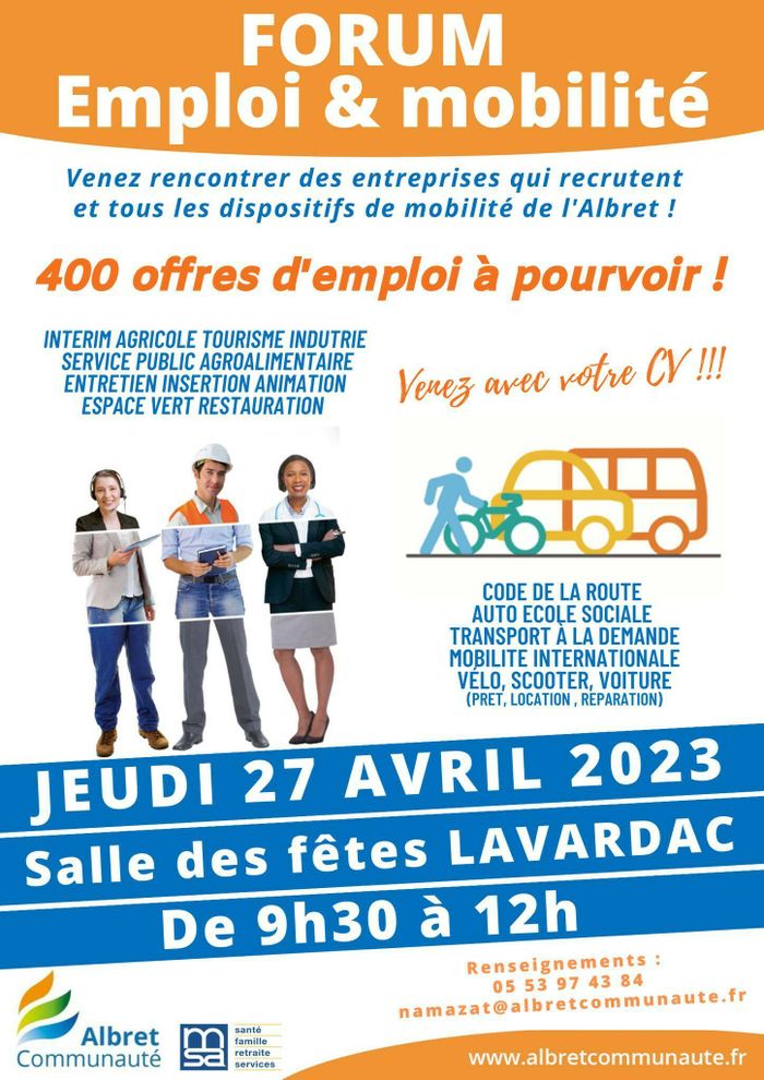 Forum de l'Emploi et de la Mobilité