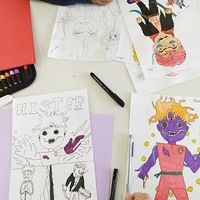 Exposition atelier manga