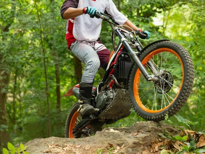 Compétition de Trial de motos anciennes