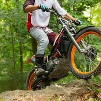 Compétition de Trial de motos anciennes
