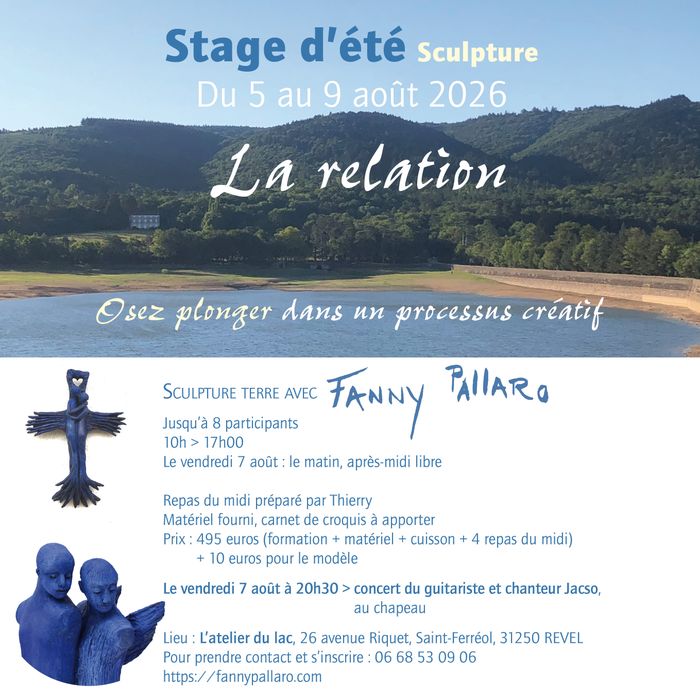 Stage d'été sculpture