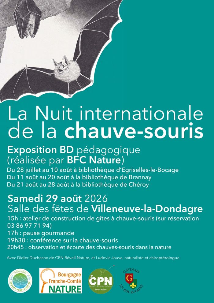 La nuit internationale de la chauve-souris 2026