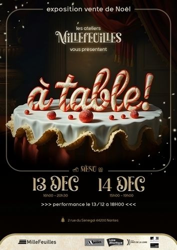 Exposition-vente de Noël des ateliers MilleFeuilles