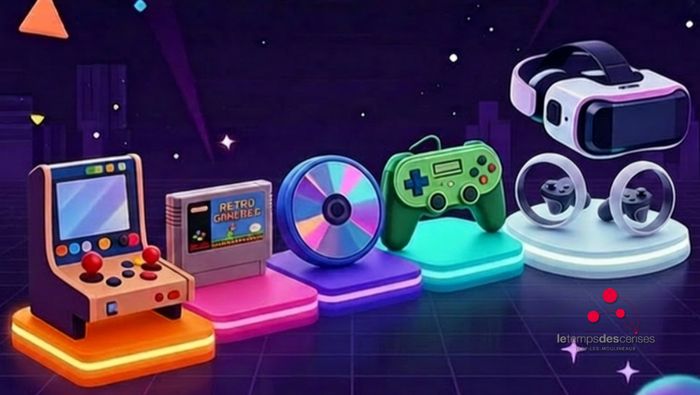 Une exposition rétrospective sur l'évolution du jeu vidéo.