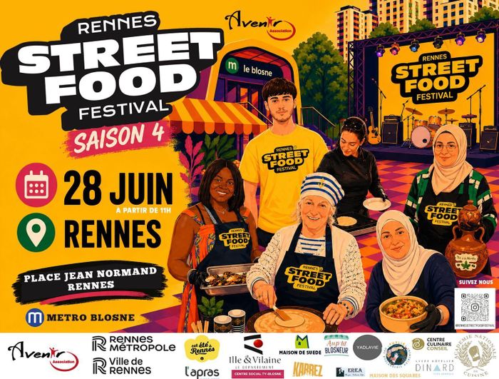 Visuel de l'événement RENNES STREET FOOD FESTIVAL SAISON 4