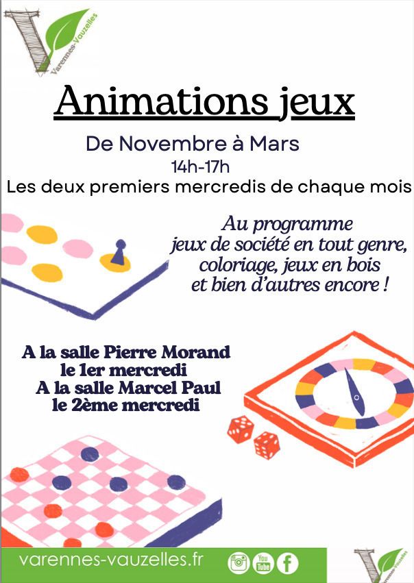 Animations jeux