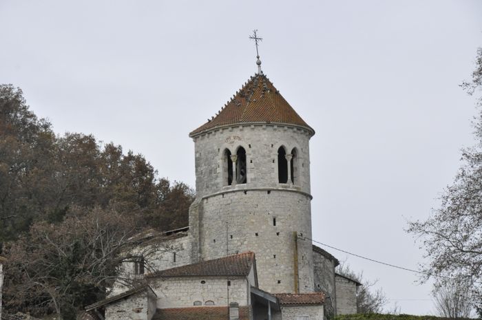 Visite de l'église Sainte-Madeleine de Sainte-Colombe-de-Villeneuve