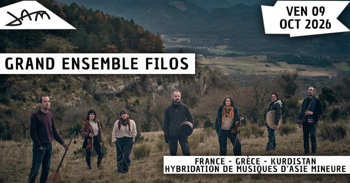 Le Grand ensemble Filos - Sortie du 2ème Album au JAM
