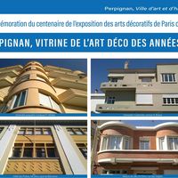 Vitrine de l'art déco des années 30