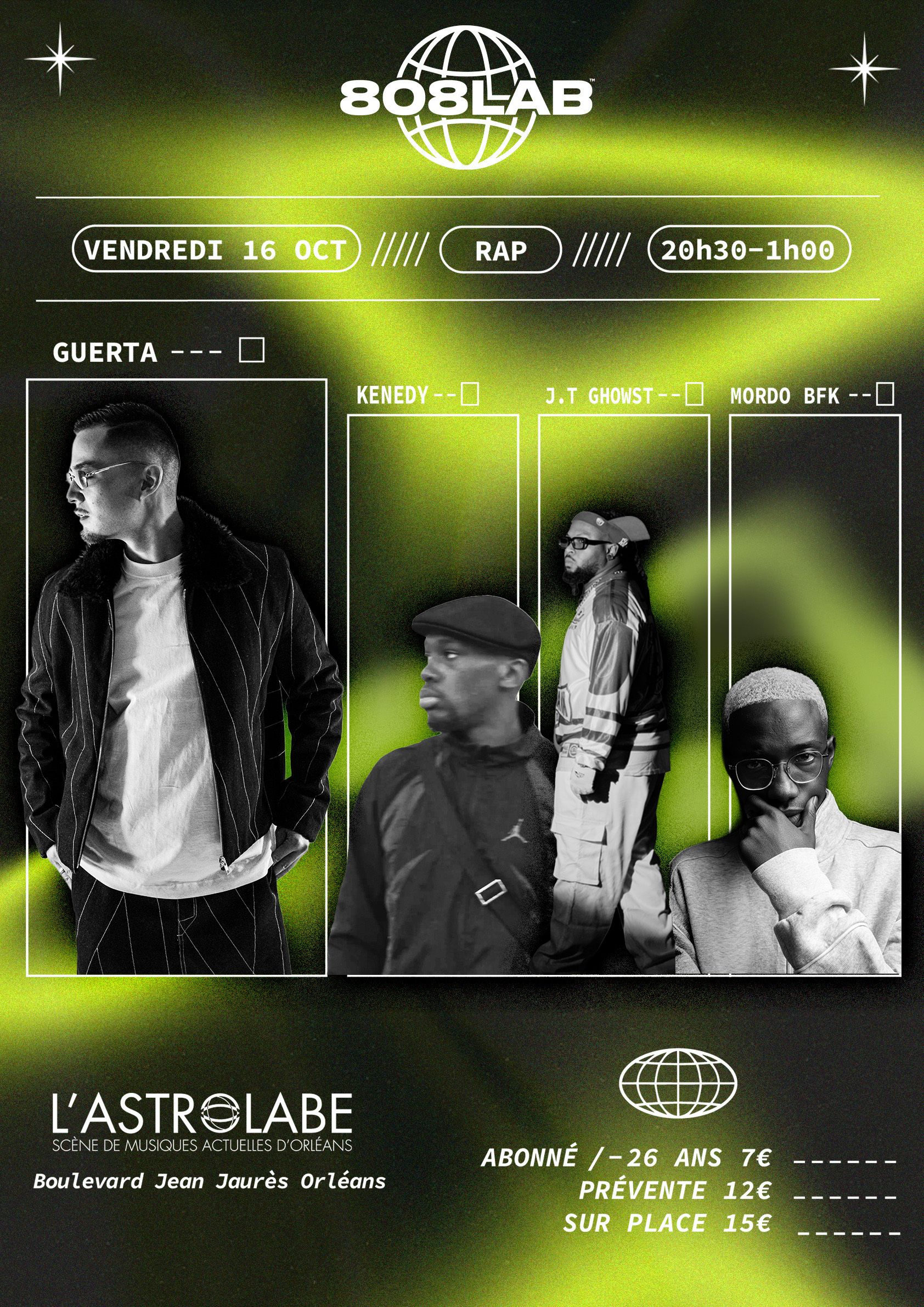 808 LAB : GUERTA + J.T GHOWST + KENEDY + MORDO BFK