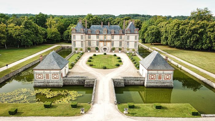 Visite du parc du château de Bourron