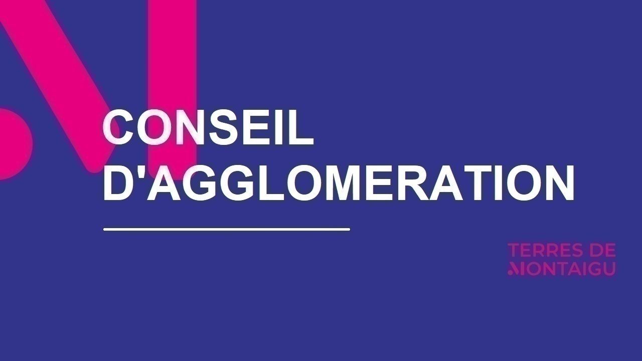 Conseil d'agglomération de Terres de Montaigu - Novembre 2026