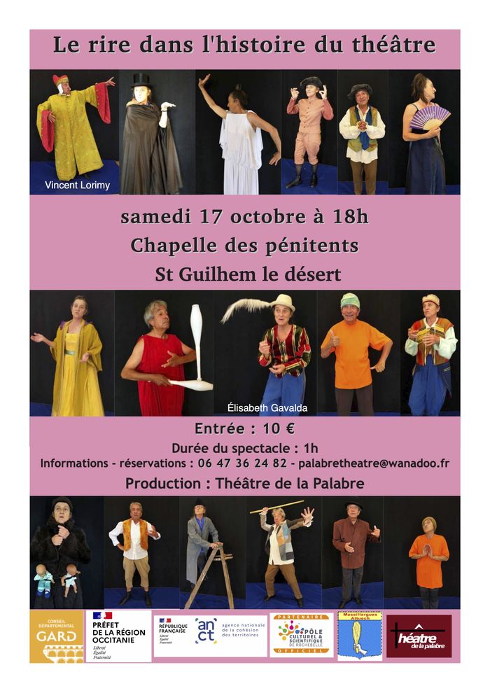 Le rire dans l'histoire du théâtre — Frontignan
