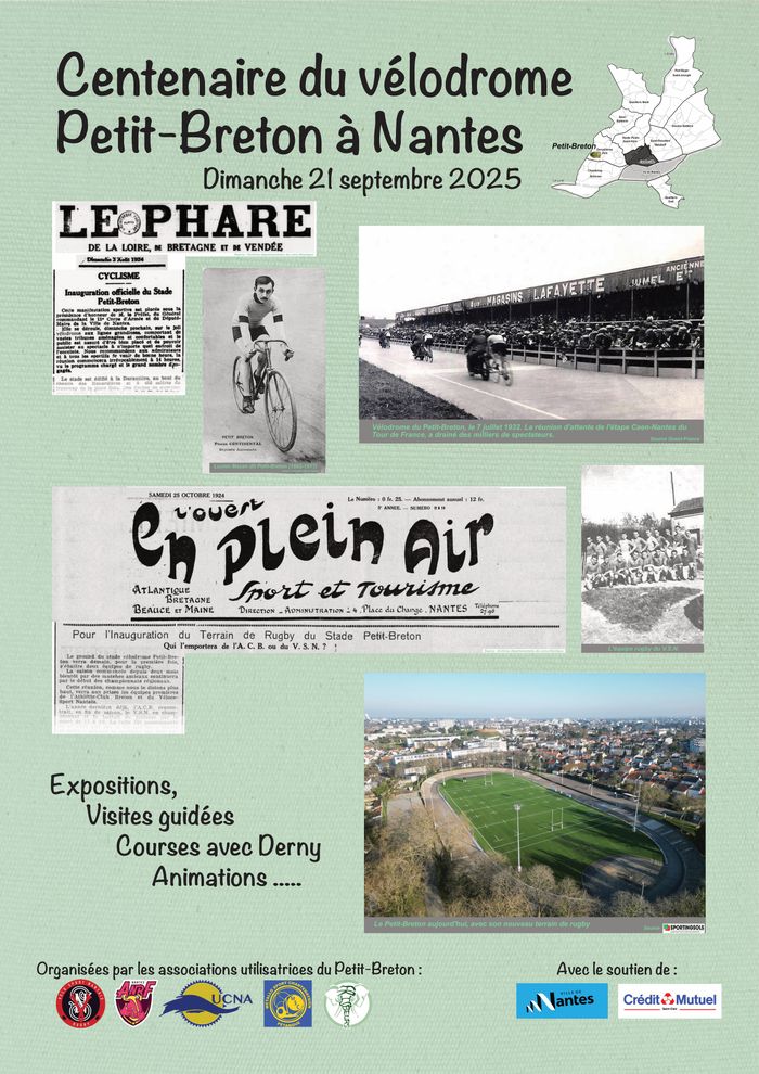 Centenary of the 'petit Breton' velodrome stadium.