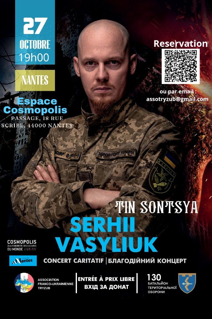 Concert acoustique de Serhii Vasyliuk