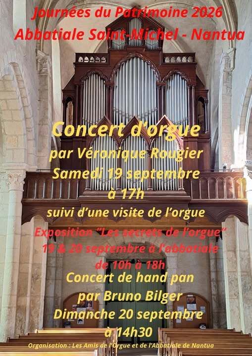 Affiche JEP 2026 à l'Abbatiale de Nantua