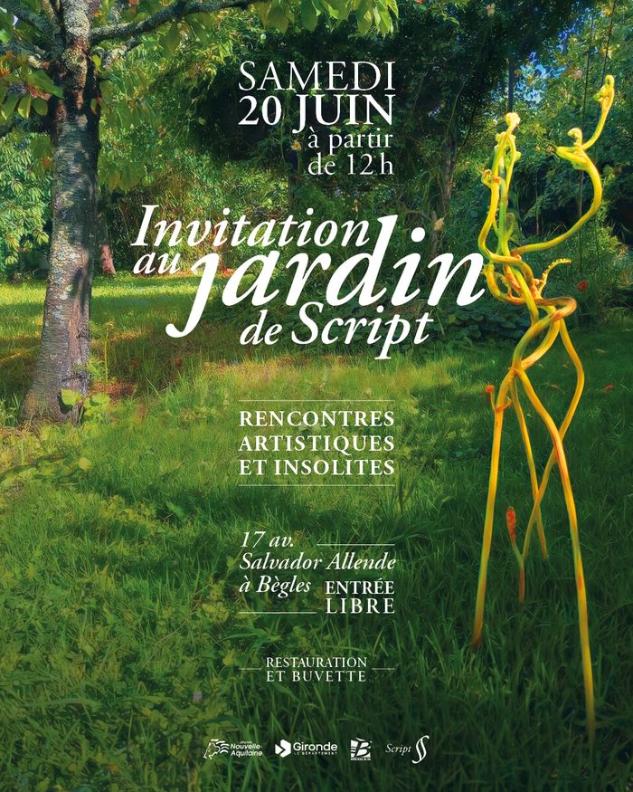 Invitation au jardin de Script