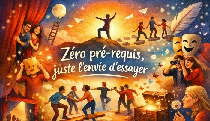 Stage de théâtre orienté confiance - Accessible à tous