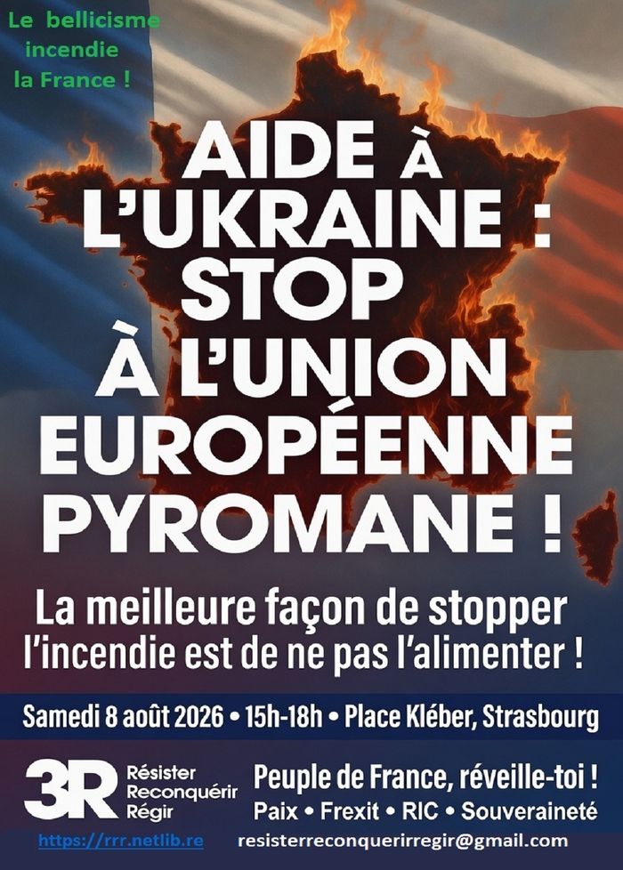 Aide à l’Ukraine : stop à l’Union-européenne pyromane !