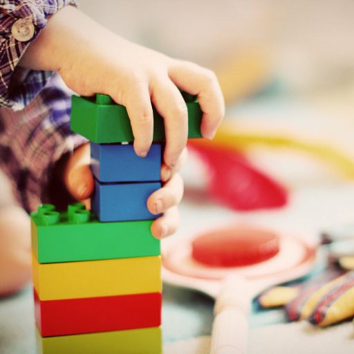 Espace jeu "l'habitat des tout petits" par la ludothèque Interlude