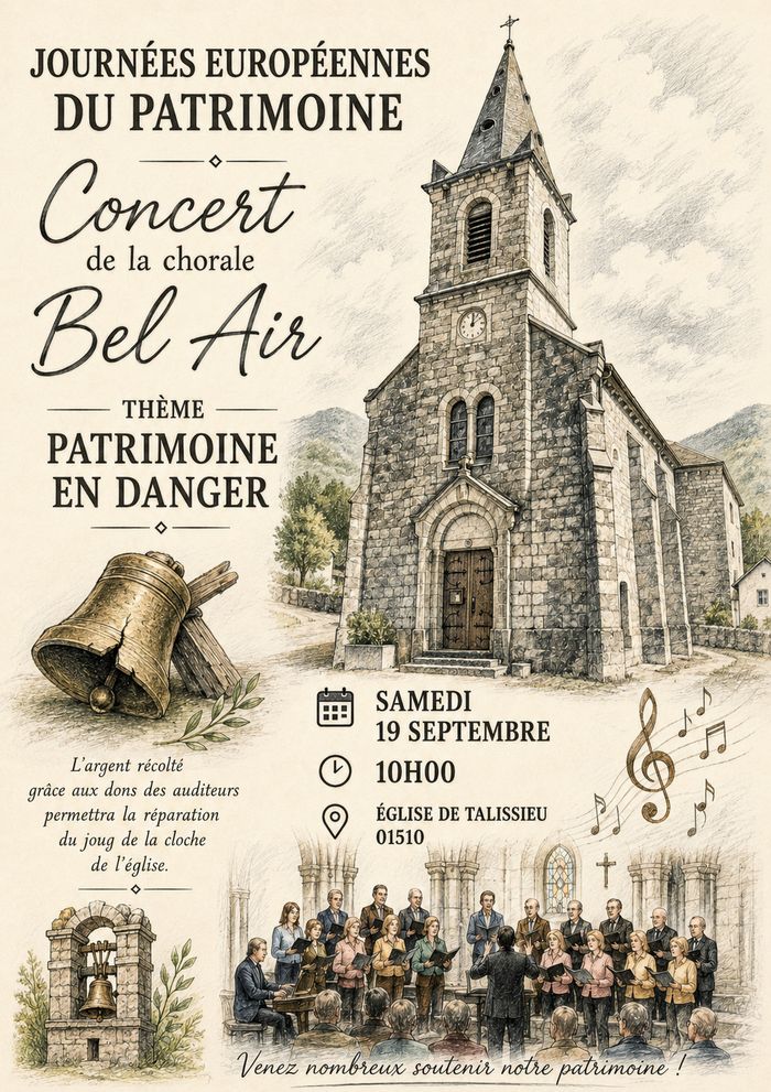 Concert de la chorale Bel'Air