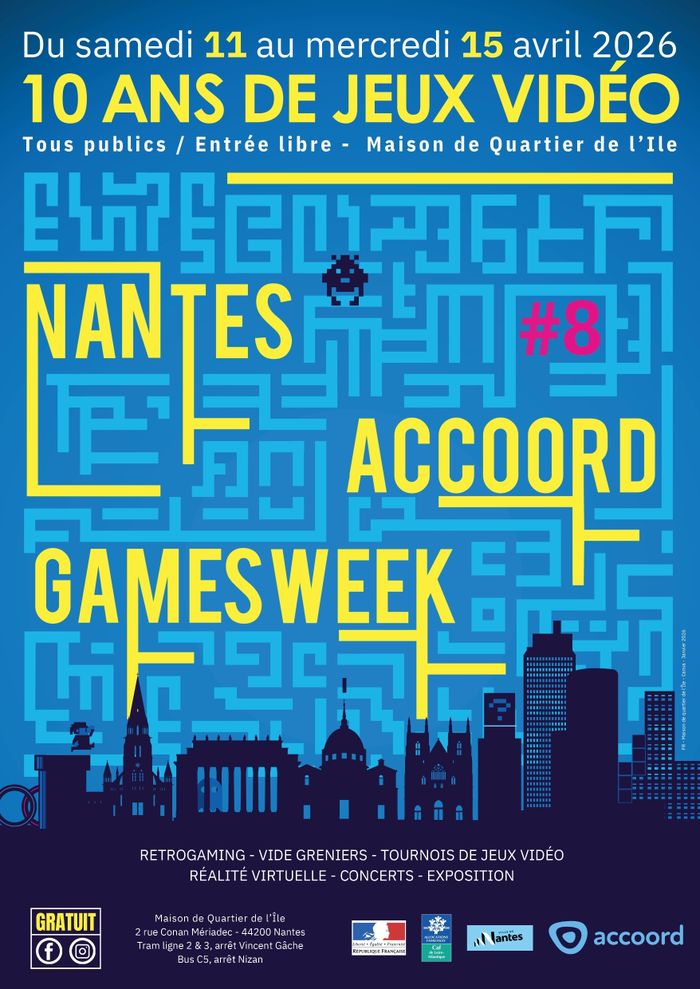 Nantes Accoord Games Week 2026