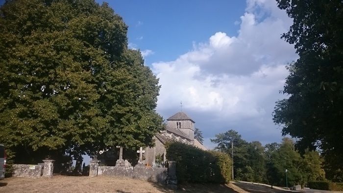 Visite d'une église de style roman
