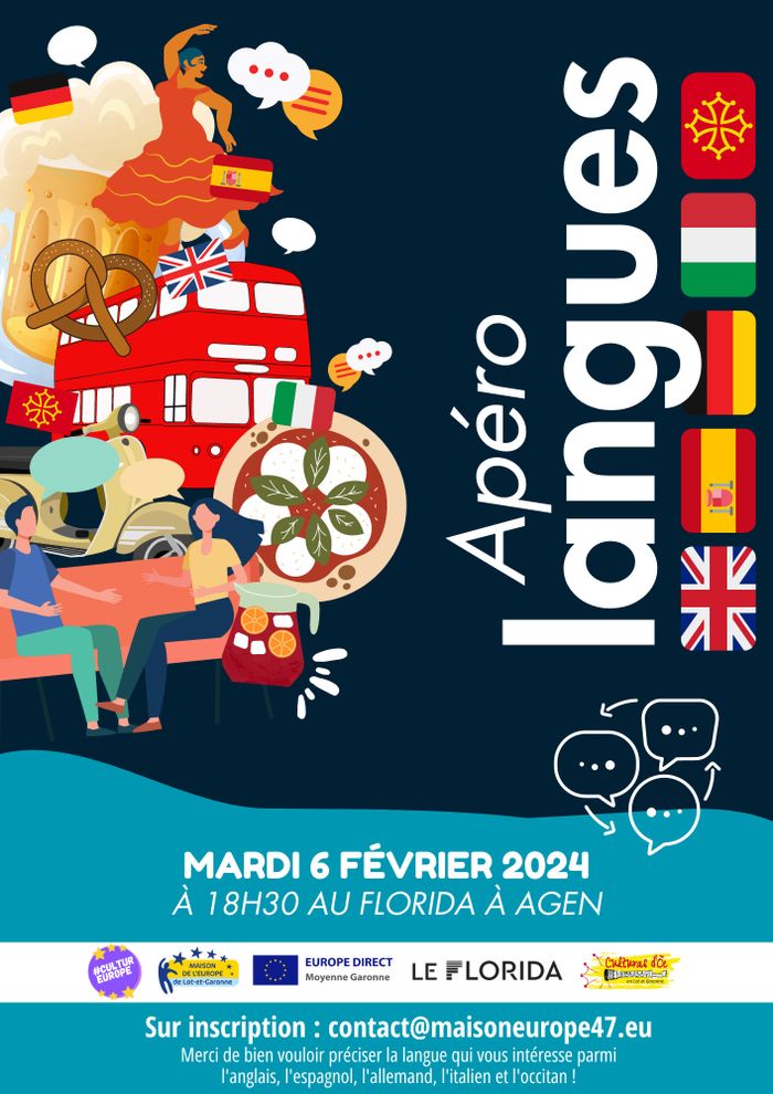 Apéro langues au Florida à Agen