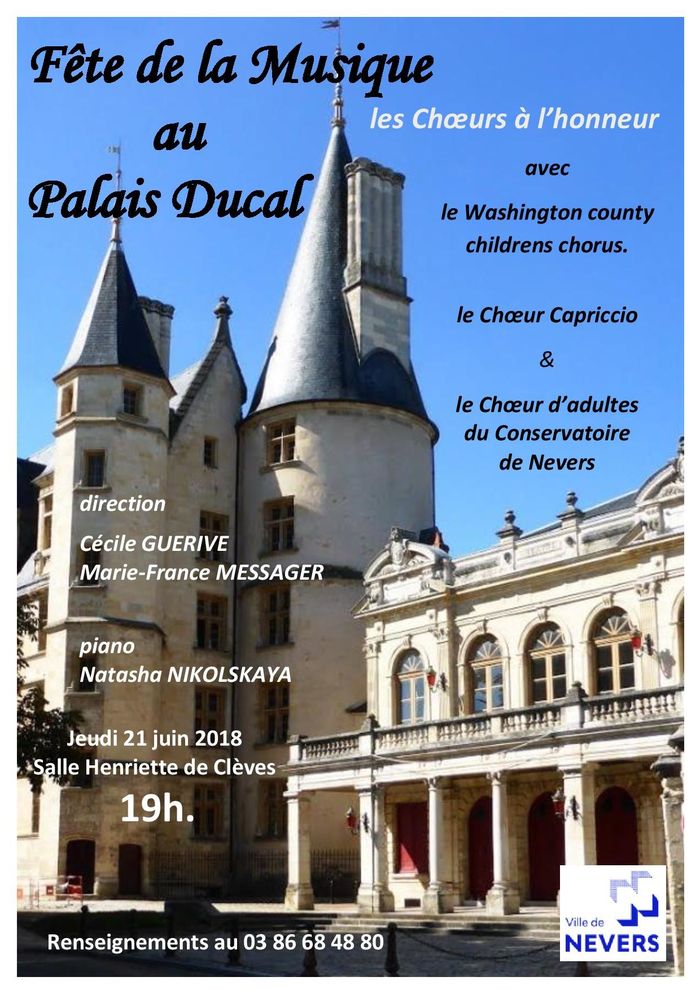Fête de la Musique au Palais Ducal - Les choeurs à l'honneur